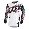 Ropa de Descenso de Zorro de Manga Larga de Venta Caliente Transfronteriza, Camiseta de Motocicleta Todoterreno de Secado Rápido, Camisa Casual, Ropa de Ciclismo