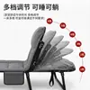 Cama plegable con reposacabezas 3D americana para siesta, oficina, persona soltera, descanso para comer, sillón, portátil para el hogar, acompañante hospitalario, cama militar