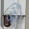 Flores artificiales con espigas de arroz colgantes y frutos de mijo, nuevo modelo de goma blanda, para arreglos florales de pared, decoración de bodas, decoración del hogar, transfronterizo