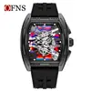 Reloj de pulsera con forma de barril, reloj popular, luminoso, impermeable, reloj de cuarzo deportivo audaz, moderno y genial, reloj clásico para hombre, casual