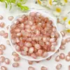 Resina Imitación Ojo de Gato Jujube Cuentas Colorido Brillo Agujero Recto Cuentas Sueltas Hecho a Mano DIY Pasador de Cabello de Cuentas Material de Accesorios de Joyería