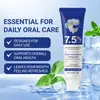 Pasta de Dientes 7.5Nhap Hidroxiapatita Transfronteriza 120g Nano Reparación Blanqueamiento de Esmalte y Limpieza Pasta de Dientes