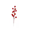 35 Frutas Vermelhas, Frutas de Azevinho Vermelho, Decorações de Flores Artificiais para a Sala de Estar, Acessórios de Decoração de Natal, Simulação