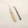 Feltro de Lã Agulha para Feltro Agulha Ferramenta de Artesanato Caneta Agulha Cabo de Madeira 3 Agulhas 8 Agulhas Agulha Multi-Ponta para Feltro de Lã de Gato e Cachorro