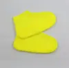 Cubrezapatos de silicona impermeables a prueba de lluvia para exteriores para hombres, mujeres, niños, adultos, antideslizantes, engrosados, resistentes al desgaste, no