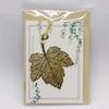 Marcador de Latón Hoja de Arce Venta Caliente E-commerce Hoja Hoja de Plátano Hoja de Ginkgo Flor de Peonía Nervadura de Hoja Marcador Exquisito Calado