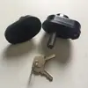 Cerradura de motocicleta antirrobo cerradura de pistola ciclismo universal cerradura de bicicleta de montaña cerradura de gatillo de contraseña negra al por mayor