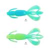 Isca Artificial Macia Camarão Flutuante Isca Duas Cores Isca para Robalo Isca para Peixe Mandarin 7cm Equipamento de Pesca Atacado Um Pacote