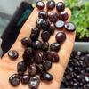 100g cascalho de granada cor de vinho tinto natural pedra para aquário pedra para bonsai enfeites de decoração DIY