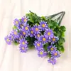 Pequeño Ramo de Flores Artificiales de Margarita, Flores Secas de Manzanilla, Flores Falsas, Flores de Seda, Decoración de Mesa para Sala de Estar, Accesorios para Fotografía de Picnic