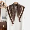 Pañuelo Cuadrado Vintage con Borlas Estampado Paisley Pañuelo para el Cuello con Colgante Estampado de Lunares y Anacardos Pañuelo de Seda con Flecos para Mujer Imitación de Algodón y Lino