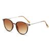 Gafas de sol redondas de uñas de arroz nueva tendencia de moda coreana para damas gafas de sol para sombra solar para exteriores gafas para hombre al por mayor