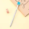 Caneta de Assinatura para Escrita Criativa Caneta Rosa de Cristal Presente Caneta de Diamante Caneta Gel de Aprendizagem Caneta de Assinatura para Casamento Prêmios