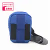 Bolsa de cintura azul 300D fosca personalizada de fábrica para ferramentas, bolsa de cintura esportiva de tecido para corrida ao ar livre, cinto de presente para comércio exterior