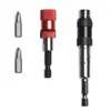 Haste de Extensão Multi-Ângulo de 1/4" 6,35mm Liberação Rápida Auto-Travante Magnética Haste Hexagonal Direcional de Extensão
