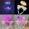 Tiara Orelhas de Coelho Luminosas Varinha de Fada Orelhas de Gato com Flash Tiara Mickey Presente de Empurrar no Chão Presente Barraca Mercado Noturno