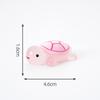 Luminous Cartoon Smiley Turtle DIY Decorações Saco Cego Acessórios Pendurados Micro Paisagem Mini Desktop Carro Ornamentos