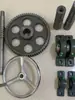 Caldera Encamisada Comercial Juego Completo de Accesorios Tubo de Calentamiento Eléctrico Rueda Agitadora Engranaje Tornillo Sin Fin Carcasa del Rodamiento Rodamiento