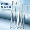 Novo Conjunto de Cortadores de Unha de Aço Inoxidável Estojo Rotativo Portátil Cortadores de Unha Anti-Salpicos Cortadores de Manicure Tesouras de Unha Cinza