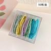 Liga de Goma Alta Elasticidad Duradera Cuerda para el Cabello de Verano para Mujer Sencillo Anillo para el Cabello Negro Popular en Internet 2021 Nuevo Estilo Cuerda para el Cabello