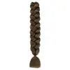 165g Trenza Jumbo Cabello Trenzas Africanas Largas Peluca Hip Hop Fibra de Alta Temperatura Peluca