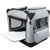 Bolsa de coche para mascotas, jaula para perros medianos y grandes, bolsa portátil para gatos, gran capacidad, bolsa plegable para dos gatos