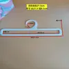 Estante de plástico para bufandas de supermercado Estante de seda para bufandas Anillo para bufandas Perchero para ropa Estante de exhibición para toallas de baño Corbatas Cinturones Estante para toallas Almacenamiento