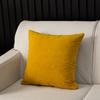 Almohada Cuadrada Bordada de Terciopelo de Nieve para Sala de Estar Sofá de Caoba Cojín Bordado Almohada Lumbar Grande de 55cm