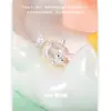 Anillo de personalidad de moda dopamina de conejo fresa para mujer, diseño original, exquisito y dulce, anillo abierto ajustable