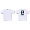 260g Marca de Moda Venta al por Mayor Transfronteriza Camiseta Pesada Bape Cabeza de Mono Tiburón