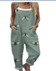 Pantalones de tirantes casuales de verano con estampado floral digital 3D para mujer, transfronterizos de Amazon Europa y América