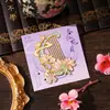 Marcadores de Metal de Alto Valor Estético, Diseño Creativo Hueco, Clips para Páginas de Lectura, Estilo Chino, Instrumentos Tradicionales, Sonidos de Cuerda, Pequeños Regalos Culturales y Creativos