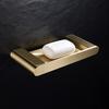Porta-toallas de baño de acero inoxidable color oro rosa cepillado, Soporte para toallas de baño, Estante de almacenamiento para papel higiénico de baño, Empaque de esponja mejorado