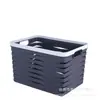 Nueva Cesta de Almacenamiento de Plástico Calado Rústico al por Mayor Almacenamiento de Escritorio Caja de Almacenamiento de Bocadillos de Cocina Cesta de Baño para Baño