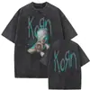Camiseta Korn Falling Away from Me Vintage Lavada Sk