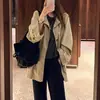 """Wanderin""" - ¡Un nuevo lujo con una textura refinada! Gabardina de algodón peinado importado, lavada con enzimas, cuello alto, una prenda exterior ligera de alta gama