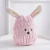 Touca Infantil para Secar Cabelo para Meninas, Turbante Fofo Super Absorvente, Toalha de Secagem Rápida, Touca de Banho e Shampoo Infantil de Desenho Animado