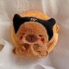 Nueva Llegada Cappibala Peluche Monedero Capibara Bolso Colgante Auricular para Hombre y Mujer Almacenamiento Llavero Regalo