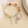 Pulsera de Joyería de Nuevo Estilo, Joyería de Cuentas de Cristal Estilo Coreano, Pareja, Estudiante, Pulsera Infantil, Joyería para Niñas al por Mayor