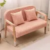 Sofá doble para lectura y enseñanza infantil, sofá pequeño de jardín de infantes, asiento de madera maciza de princesa para niña, silla de lectura