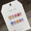 Yihe Original [Colección Más Vendida] Uñas Postizas Largas y Cortas Hechas a Mano Usables Puntas de Uñas al por Mayor Calcomanías de Arte para Uñas