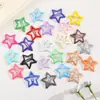Pinza para el pelo de niño Parte trasera de la cabeza Rompe pelo tamaño pequeño Color Pinza BB Pinza Linda de Estrella Tocado Niñas Pinza para el pelo de estrella de cinco puntas