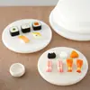 Bandeja de Gelo Espada Dupla Bandeja de Sushi Japonesa Prato de Gelo para Peixe Sashimi Bandeja de Gelo Cozinha Japonesa e Coreana Bandeja de Pratos Frios para Hotel