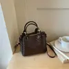 Bolso de mujer de alta gama 2026 nuevo otoño super popular bolso de mano pequeño para el trabajo y uso diario, bolso cubo bandolera y de hombro para commuters