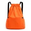 Mochila com Cordão para Homens e Mulheres, Bolsa Leve para Caminhada, Grande Capacidade para Esportes ao Ar Livre, Fitness, Basquete