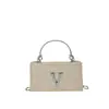 Moda Verão 2026 Casual Chique Bolsa Quadrada Pequena Estilo Coreano Design de Nicho Bolsa Transversal com Corrente para Ombro