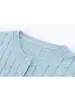 Cardigan Feminino Tricô Retrô Francês Gola Redonda Manga Longa Caimento Solto Outono/Inverno 2026 Novo Estilo Jaqueta Macia e Fofa
