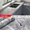 Pegatina de Cocina Patrón Mármol Prueba de Aceite Prueba de Humedad Impermeable Autoadhesiva Engrosada Gabinete Estufa de Cocina Resistente a Altas Temperaturas Pegatina para Humos