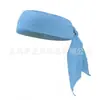 Banda para el cabello deportiva para hombres y mujeres, absorbente del sudor, transpirable, de secado rápido, de color sólido, con correa para la cabeza de tenis, estilo pirata