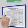 Papel A4 Manga Magnética para Cartão Cartão K Recortado Transparente Manga de Borracha Rígida Equipamento Ponto de Inspeção Placa de Mesa Saco para Cartões Pasta Manga